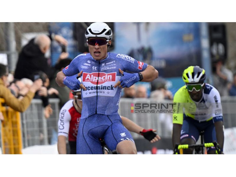 Jasper Philipsen Wins Second Stage of Tirreno-Adriatico: Full Race Recap and Results