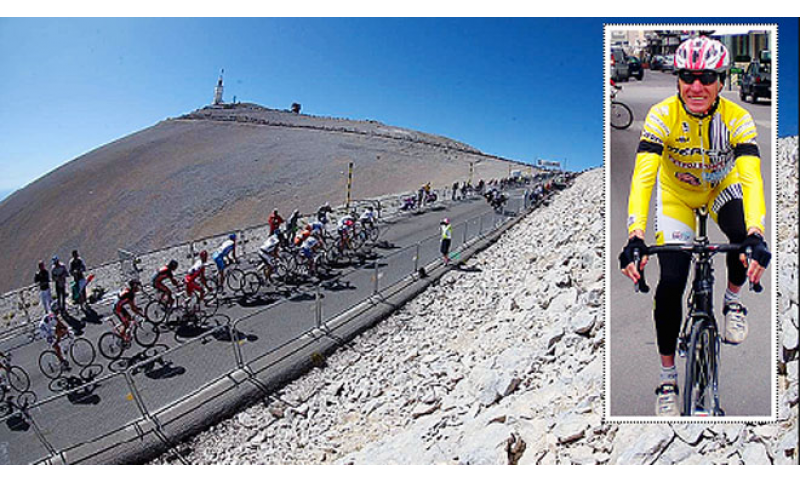 mont ventoux in bicicletta chiuso per vento